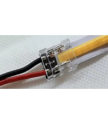 Restsalg: Fleksibel kontakt - Til COB LED strips (8 mm), 12V / 24V
