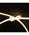 5 m.vanntett Neon COB LED strip - 230V, IP67, 288 LED, 11,5W/m, kan kuttes hver 10cm