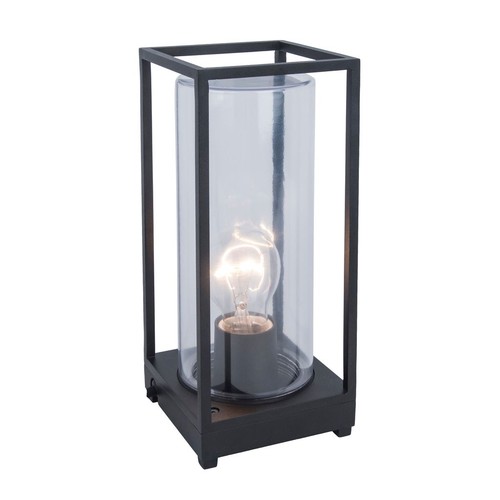 Outlet: LUTEC Flair Utendørs Bordlampe E27 IP54 I Sort