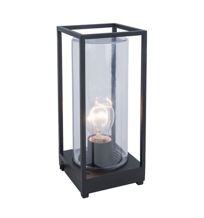 Outlet: LUTEC Flair Utendørs Bordlampe E27 IP54 I Sort