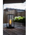 Outlet: LUTEC Flair Utendørs Bordlampe E27 IP54 I Sort