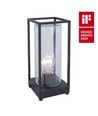 Outlet: LUTEC Flair Utendørs Bordlampe E27 IP54 I Sort