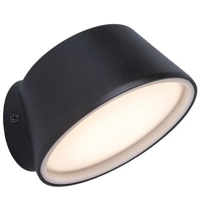 Outlet: LUTEC Dakota Utendørs LED Vegglampe CCT, 12W, IP54, Tuya BT - Antrasittgrå