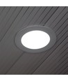 V-Tac 6W LED panel downlight - Hull: Ø11 cm, Mål: Ø12 cm, 230V