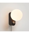 Outlet: RESTSALG - Tala Alumina Bordlampe E27 i Sort inkl. Sphere IV LED Pære Ra95 Dimbar