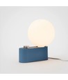 Outlet: RESTSALG - Tala Alumina Bordlampe E27 i Blå inkl. Sphere IV LED Pære Ra95 Dimbar