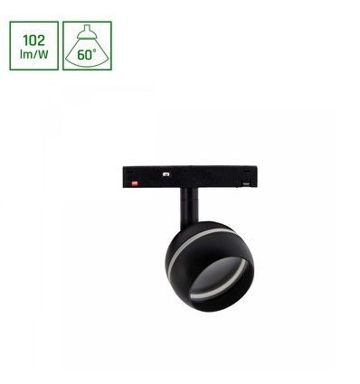 SHIFT Basic - Globe Ring Kulelampe, 90mm, 10W, 2700K, Svart