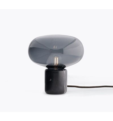 Outlet: Karl-Johan Bordlampe Ø23 Til E14 i Røykfarget - New Works