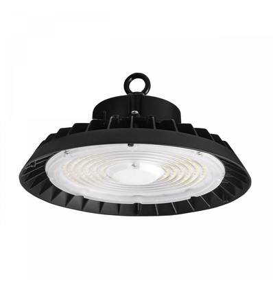 PLATEO 4 HIGH BAY 200W - Nøytral Hvit, 230V, 90°, IP65, IK09, 280x145mm, Svart, 0-10V.