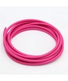 5m tekstilledning 2x0,75 mm² - 230V, roserød