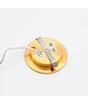 2,7W Ø6,8cm Reco68 møbelspot innfelling RA92 - 12V DC, Hull: Ø5,5 cm, Mål: Ø6,8 cm, Gull