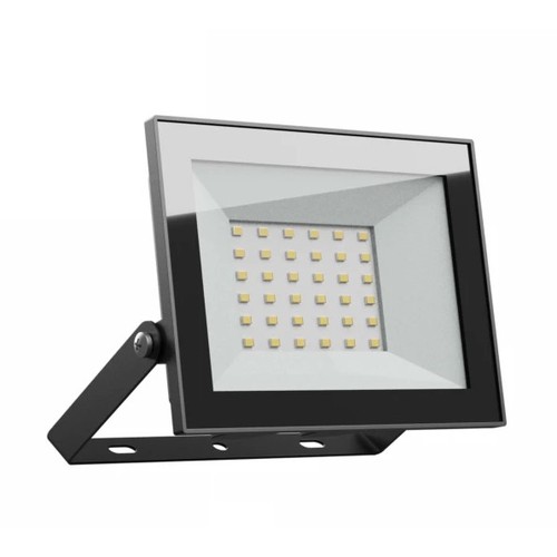 30W lyskaster - IP65, sort