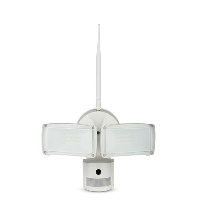 18W LED Lyskaster - med WiFi Sensor Kamera, 6000K