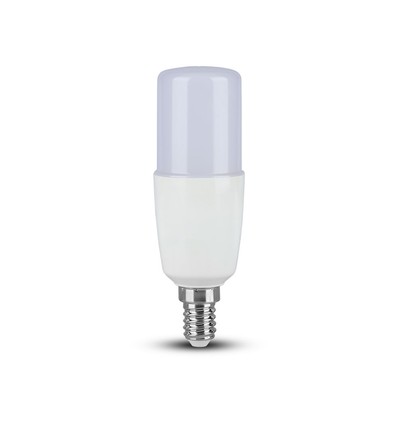 E14 9W LED pære - T37, 750lm, matt glass, 2700K, erstatter 50-60W