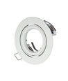 MR16/GU10 Downlight-sett - Uten lyskilde, hvit, hull: Ø8,5 cm, mål: Ø9,5 cm