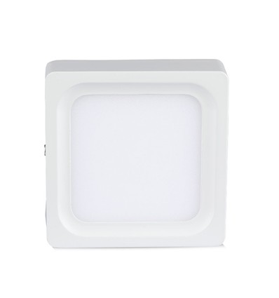 15W LED overflatemontert panel - 3000K, kvadratisk