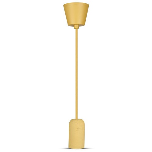 E27 Betong Pendel Lampe - beige