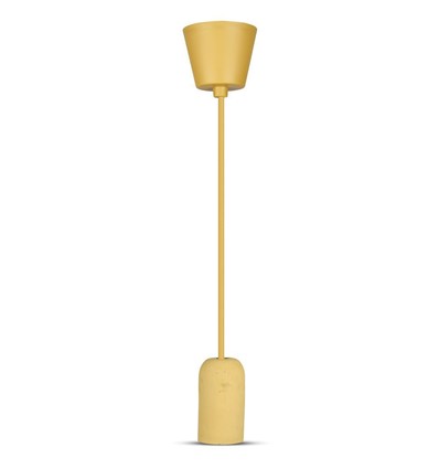 E27 Betong Pendel Lampe - beige