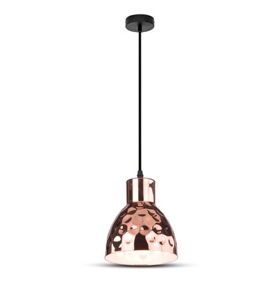 Pendel lampe i kobber til E27 - Uten lyskilde, IP20