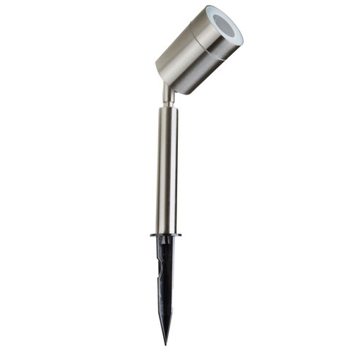 EN: VT-770 GU10 GARDEN SPIKE FITTING STAINLESS STEL BODY -WHITE IP44