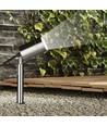 EN: VT-770 GU10 GARDEN SPIKE FITTING STAINLESS STEL BODY -WHITE IP44