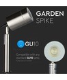 EN: VT-770 GU10 GARDEN SPIKE FITTING STAINLESS STEL BODY -WHITE IP44