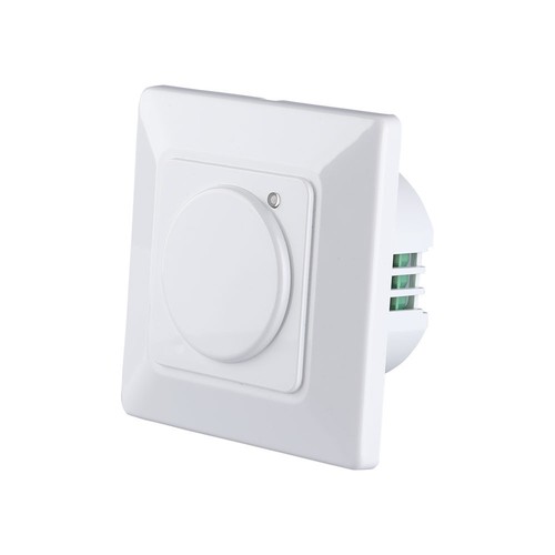 Mikrobølge bevegelsessensor for vegginnbygging - maks 300W LED, IP20, hvit, justerbar tid og lysstyrke