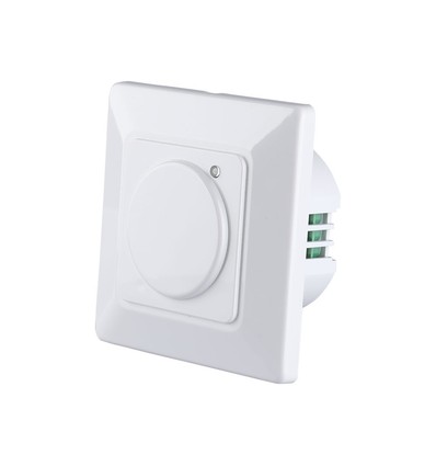 Mikrobølge bevegelsessensor for innbygging - 360°, max 300W LED, IP20, hvit, justerbar tid og lysstyrke