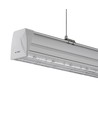 170cm 50W dimbar LED linear trunking - 160lm/W, dobbelt asymmetrisk, 4000K, nedhengt montering