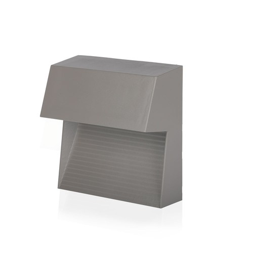 3W LED trappelys for påbygging - IP65, Grå, 4000K, 210lm