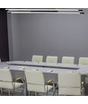 36W designer dobbelt pendel / taklampe - Krom, 4000K, 2700lm, IP20, 120° lysspredning