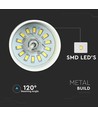 7W LED Pendel - Akryl, Hvit Lampeskjerm, 4000K