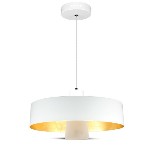 7W LED Pendellampe - Akryl, Hvit Lampeskjerm, 4000K