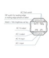 LEDlife rWave innbyggingsdimmer - Tuya Smart/Smart Life, RF, 200W LED dimmer, til innbygging