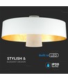 7W LED Pendellampe - Akryl, Hvit Lampeskjerm, 4000K