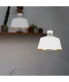 7W hvit LED pendellampe - Ø25cm, akryl, 3000K, inkl. lyskilde