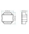 LEDlife rWave innbyggingsdimmer - Tuya Smart/Smart Life, RF, 200W LED dimmer, til innbygging