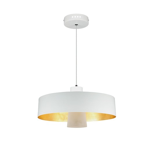 7W LED Pendellampe - Akryl, Hvit Lampeskjerm, 3000K