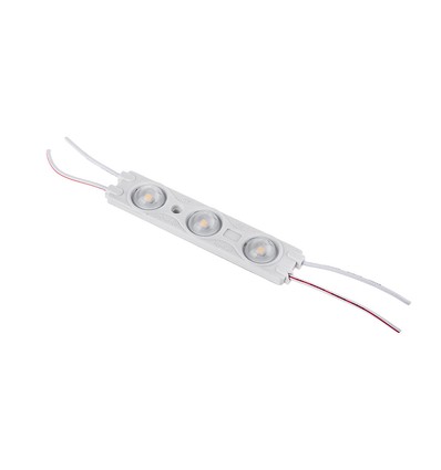 1,5W LED modul, 12V - IP67, Grønn, 150lm, 3 SMD2835 LED, 120 grader