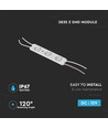 1,5W LED modul, 12V - IP67, Grønn, 150lm, 3 SMD2835 LED, 120 grader
