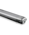 120cm 36W vanntett komplett LED-armatur - IP65, inkl. 2x 18W 6400K LED-rør