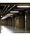 120cm 36W vanntett komplett LED-armatur - IP65, inkl. 2x 18W 6400K LED-rør
