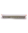 30W LED innfellingspanel - 2400lm, 43x4,5cm, hvit kant, IP20 innendørs