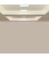 20W LED lineært armatur til innfelling - 1400lm, 6400K, hvit, 27cm, IP20