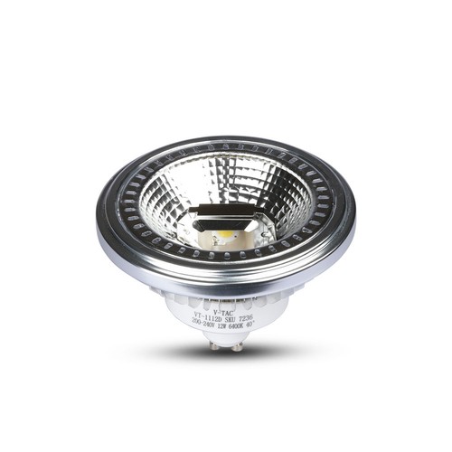 AR111 LED Spotlys 12W GU10 - 6400K, Dimbar