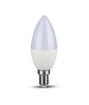 2 stk. E14 5,5W LED kronepære - 470lm, erstatter 40W, blisterpakke
