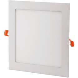 LED-paneler 18W LED panel downlight - Hull: 20,1 x 20,1 cm, Mål: 22 x 22 cm, 230V