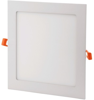 18W LED panel downlight - Hull: 20,1 x 20,1 cm, Mål: 22 x 22 cm, 230V