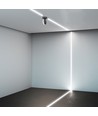 7W LED vegglampe - IP65, sort, 770lm, varm hvit, inkl. lyskilde