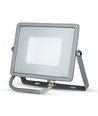 30W LED lyskaster, Samsung LED chip - 80lm/W, IP65, Grå, 5 års garanti, utendørs